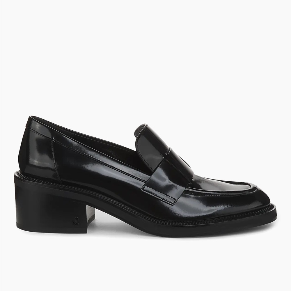 Jimmy Choo
Tylor 60MM Spazzolato Leather Loafers